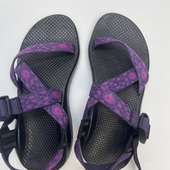 Chaco Z1 Vibram Yampa Berry Blast Womens 7 US Sandals Shoes Purple Pink Outdoors - Picture 9 of 13